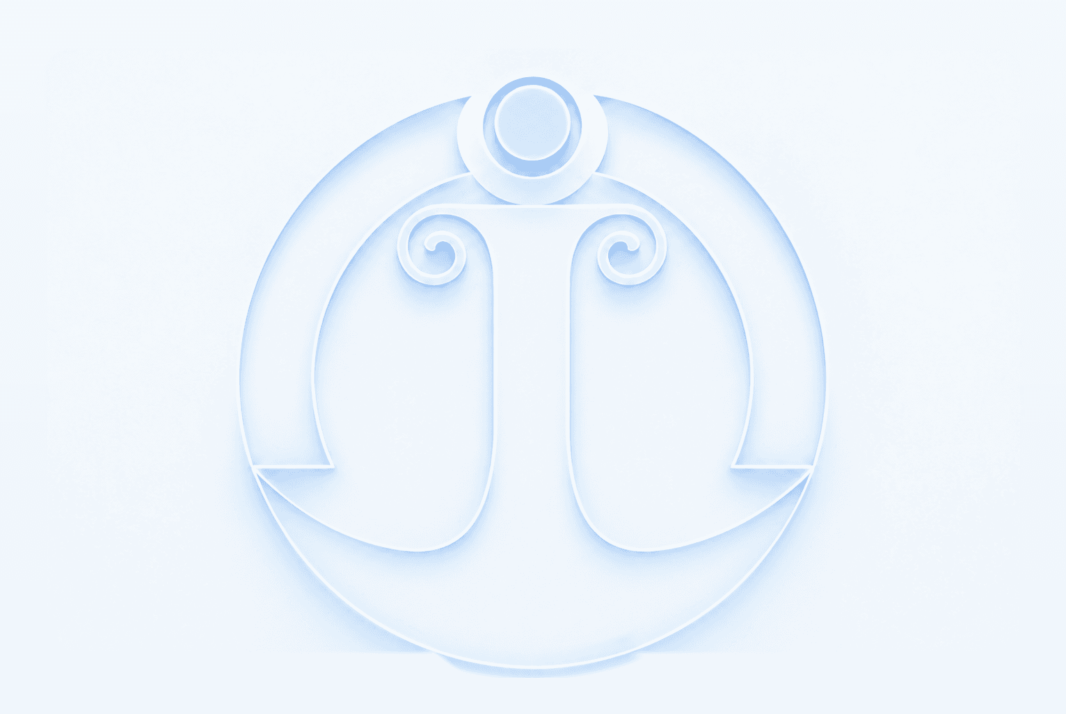 logo silhouette as background